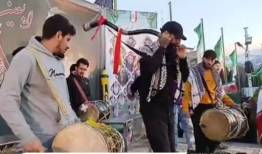 حضور پرشور کودکان همدانی در اربعین رهبر شهید و شهدای دانش آموز