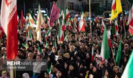 سی وهشتمین شب از خون خواهی رهبر شهید در گرگان