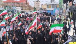 عزاداری دهدشتی ها در اربعین رهبر شهید انقلاب اسلامی