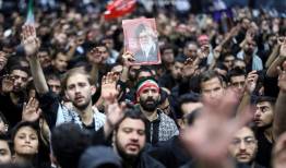 مراسم عزاداری اربعینِ هیأت های دانشجویی در جوار محل شهادت رهبر انقلاب