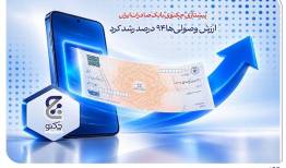 استقبال مشتریان از چکنوی بانک صادرات ایران
