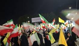 اجتماع مردمی تجلیل از شهدای حزب الله لبنان در مشهد