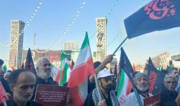 اقامه عزای اربعین در خیابان‌های پایتخت؛ جاماندگان به میدان آمدند