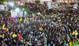 رجزخوانی بوشهری‌ها برای اسرائیل در سینه‌زنی سنتی