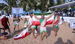 تیم ملی کبدی ساحلی ایران قهرمان آسیا شد!