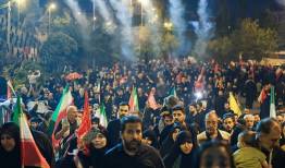 سیل خروشان وداع‌کنندگان با امام شهید امت