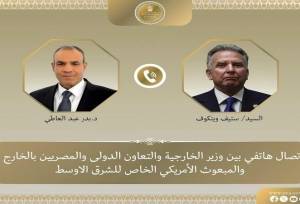 در تماس تلفنی وزیر امور خارجه مصر با ویتکاف چه گذشت؟