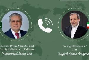 گفتگوی وزرای خارجه ایران و پاکستان درباره تحولات منطقه