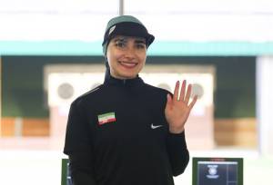 مدال برنز برای هانیه رستمیان در جام جهانی تیراندازی