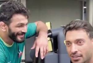 کری‌خوانی خلیل‌زاده و یزدانی در آستانه فینال جام جهانی +فیلم