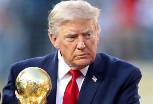 ترامپ در فینال جام جهانی 2026 هو شد+فیلم