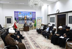 آیت الله سعیدی: کنار آمدن با آمریکا را از ذهن خود بیرون کنید | نیروهای انقلابی نباید تضعیف شوند