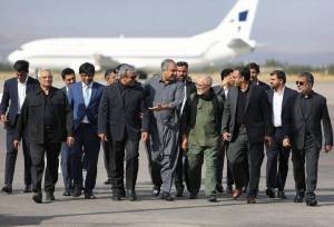 وزیر کشور پاکستان وارد مشهد شد