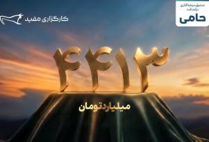 واریز ۴۴۱۳ میلیارد تومان مازاد سود قطعی سرمایه‌گذاران طرح «حامی» مفید