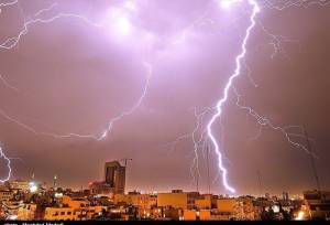 هشدار زرد هواشناسی برای ۲۷ استان/بارش باران و رعدوبرق در راه است