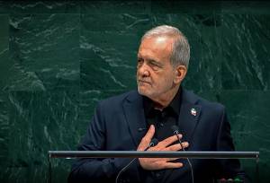 پزشکیان در سازمان ملل: نمی‌توانیم بگذاریم همه از تنگه هرمز بهره ببرند اما ایران محروم باشد