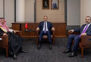 فیدان میزبان دیدار با وزرای خارجه سوریه و عربستان شد