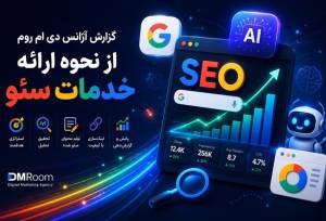 گزارش آژانس «دی ام روم »از نحوه ارائه خدمات سئو