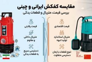 کفکش ایرانی یا چینی؟ بررسی قیمت، متریال و قطعات یدکی