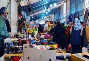 توقیف غرفه‌های بازار نوستالژیک تهران/ ادعای یک مدیر: موضوع بی‌حجابی است