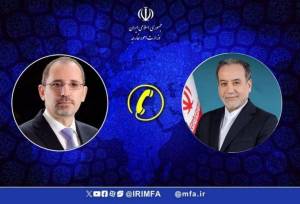 گفتگوی تلفنی وزرای خارجه ایران و اردن