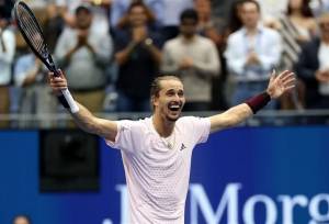 پایان داستان نیمه‌تمام  زورف در US Open