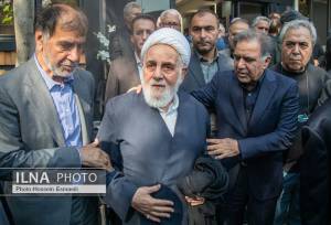 تصاویر | مراسم تشییع پیکر «احمد ناطق نوری»