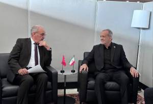 دیدار پزشکیان با رئیس‌جمهور سوئیس