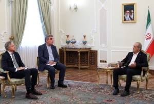 پزشکیان خطاب به سفیر جدید آلمان: ملت ایران در برابر زورگویی تسلیم نمی‌شود/ اقدامات آلمان در سال‌های اخیر باعث سردی روابط دو کشور شده است