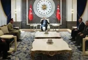 دیدار محرمانه اردوغان و عاصم منیر پشت درهای بسته/ ماجرا چیست؟