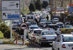 جاده چالوس یکطرفه شد