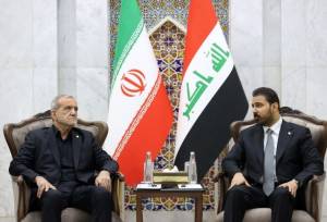 استقبال نخست وزیر عراق از پزشکیان و هیات همراه+عکس