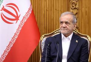 استقبال رسمی پزشکیان از علی الزیدی در سعدآباد