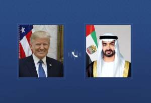 رایزنی تلفنی ترامپ با رئیس امارات