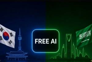 هوش مصنوعی رایگان برای شهروندان  | نقشه کره جنوبی و عربستان برای عمومی‌ کردن هوش مصنوعی میان مردم