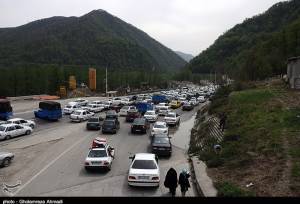 تردد روان در محورهای شمالی به جز محور چالوس