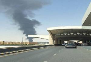 تعطیلی فرودگاه ریاض تمدید شد