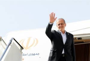 پزشکیان ترکمن باشی را به مقصد تهران ترک کرد