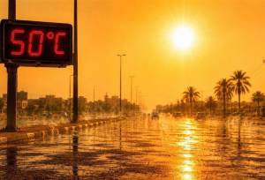 گرمای شدید در جنوب و مرکز؛ ناپایداری در نوار شمالی