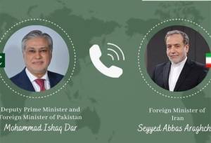 رایزتی تلفنی وزرای خارجه ایران و پاکستان