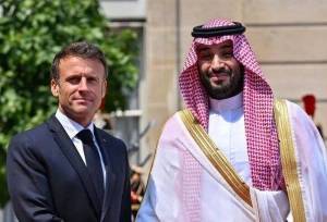 رایزنی بن سلمان و مکرون درباره تحولات منطقه
