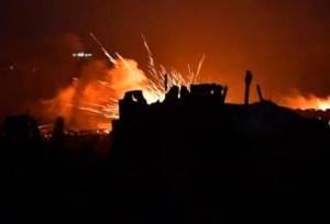 انفجار یک انبار مهمات الحشد الشعبی در بغداد/ جزئیات اعلام شد