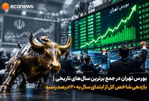 بازدهی شاخص کل از ابتدای سال به ۱۲۰درصد رسید