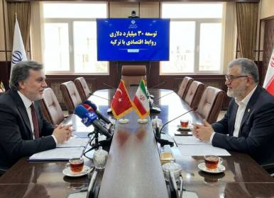 توسعه روابط اقتصادی ۳۰ میلیارد دلاری ایران با ترکیه 