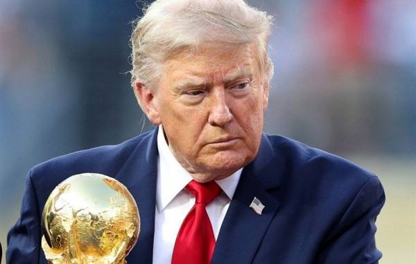 ترامپ در فینال جام جهانی 2026 هو شد+فیلم