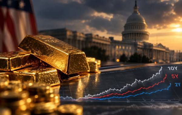 بازار طلا زیر فشار دلار قدرتمند و اوراق قرضه آمریکا