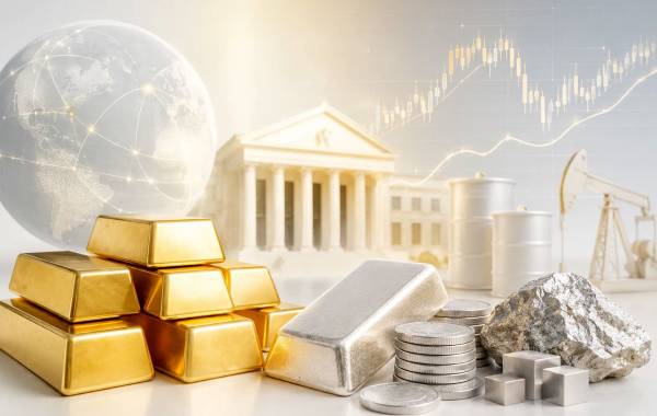 تشدید تنش‌ها و فشار بازده اوراق بر فلزات گرانبها