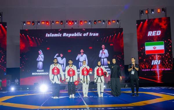 قهرمانی تیم تکواندو میکس ایران در جهان