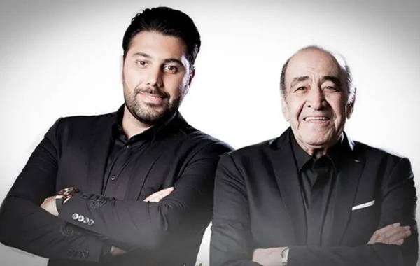 اشک های تلخ احسان خواجه امیری در تشییع پدرش