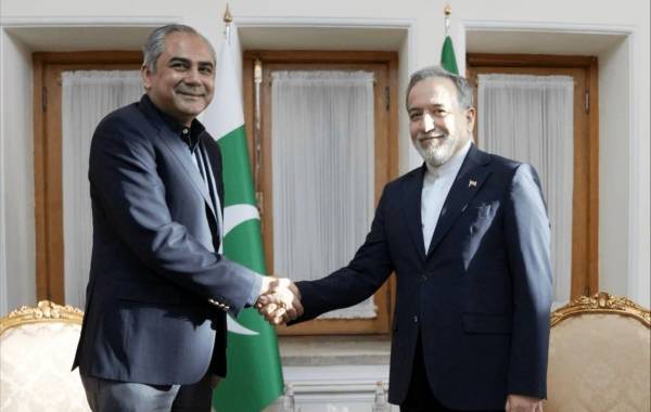 وزیر کشور پاکستان با عراقچی دیدار کرد